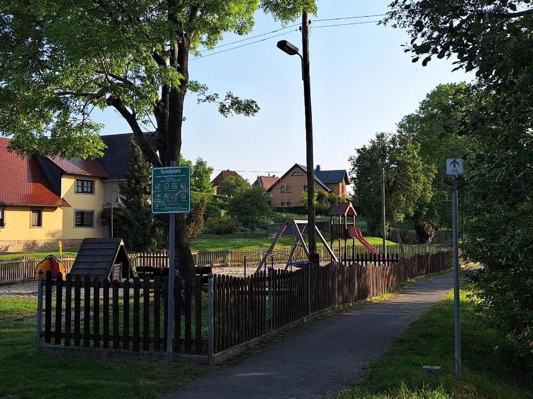 Ferienhaus Herztor Bad Bibra Exterior foto